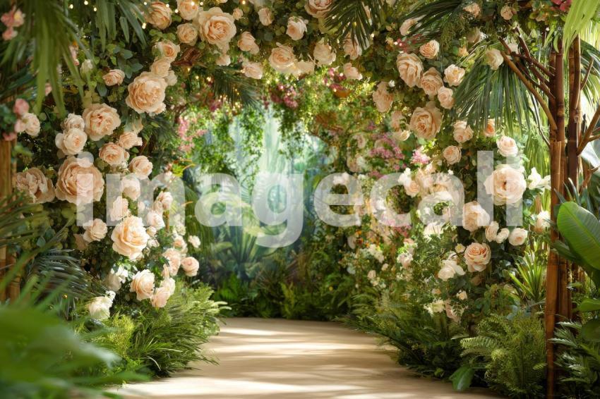 3669 Floral Arch