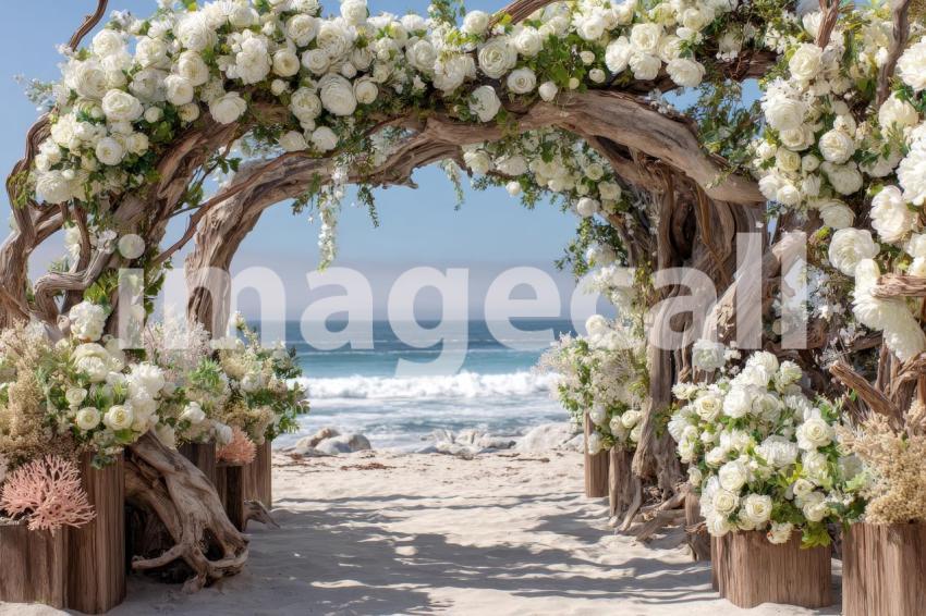 3665 Floral Arch