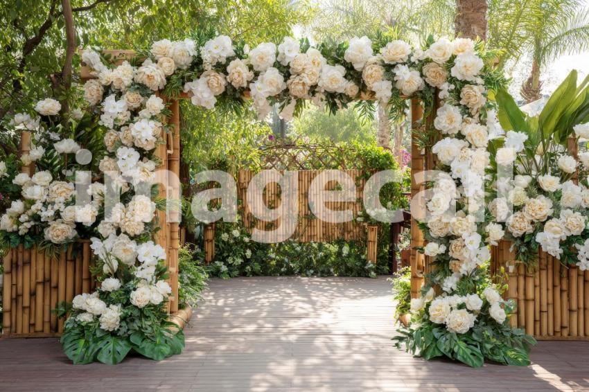 3671 Floral Arch