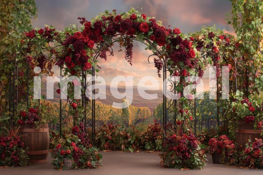 3682 Floral Arch