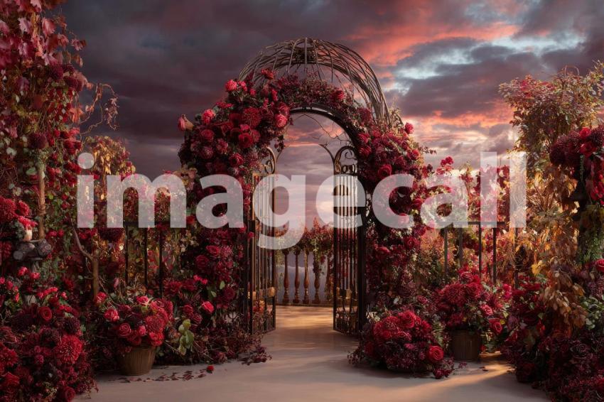 3690 Floral Arch