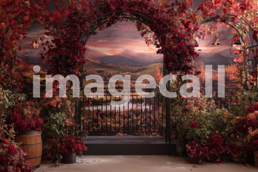 3691 Floral Arch