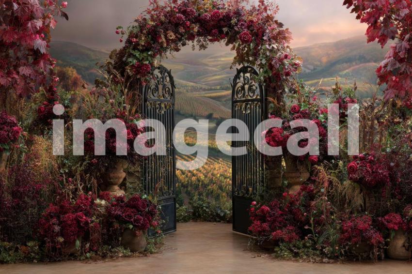 3693 Floral Arch