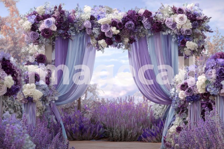3722 Floral Arch