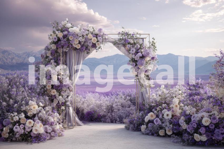 3724 Floral Arch