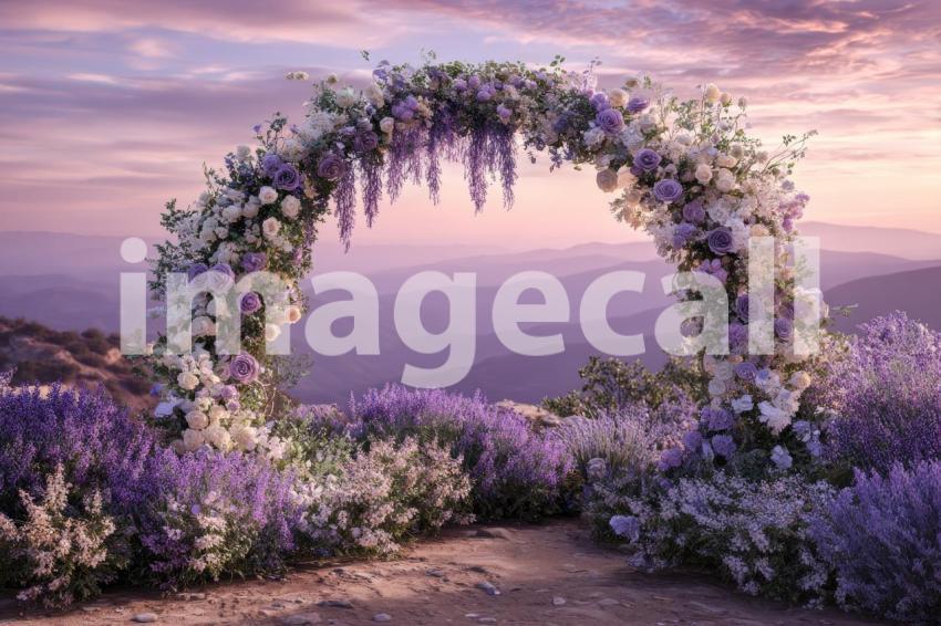 3726 Floral Arch