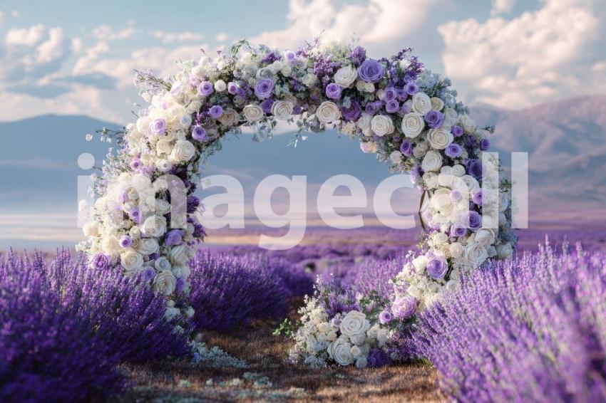 3729 Floral Arch