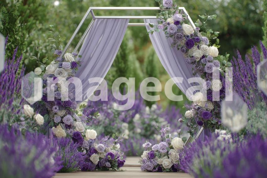3732 Floral Arch
