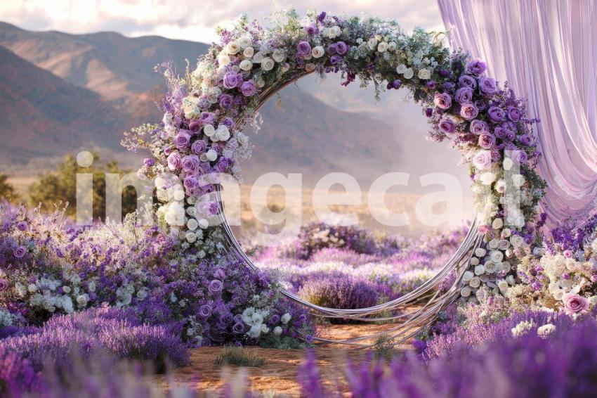 3733 Floral Arch
