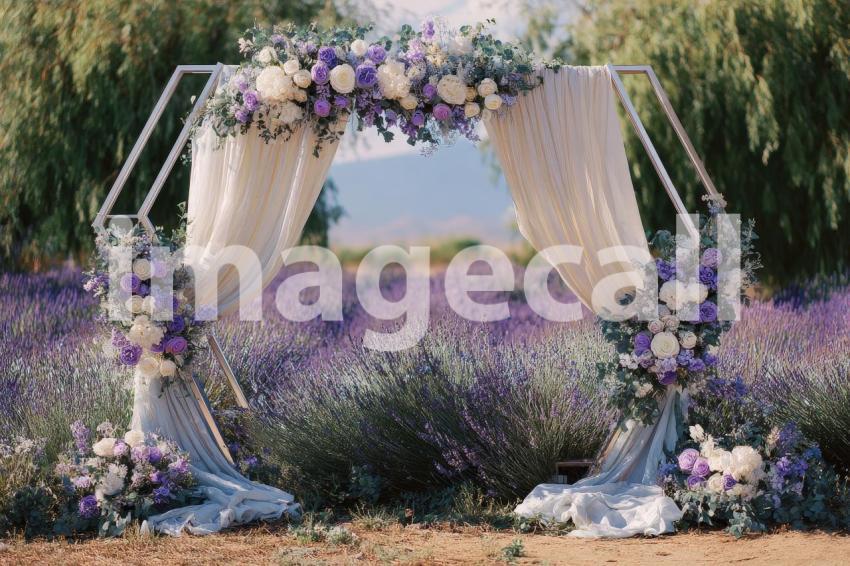 3734 Floral Arch