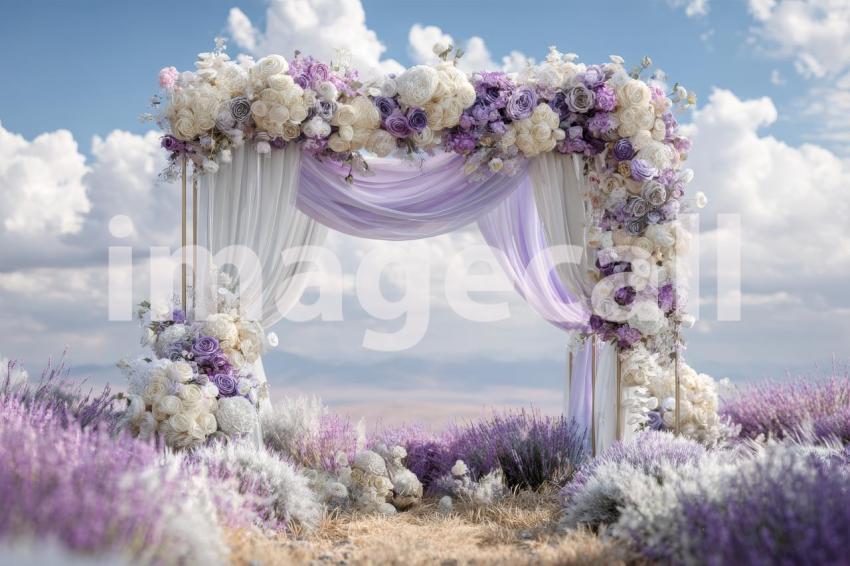 3736 Floral Arch