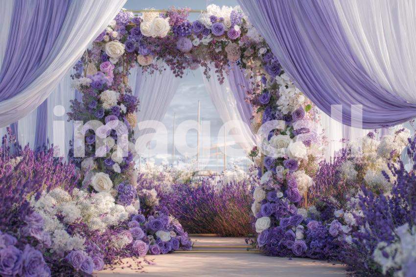 3735 Floral Arch