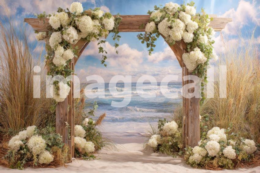 3743 Floral Arch