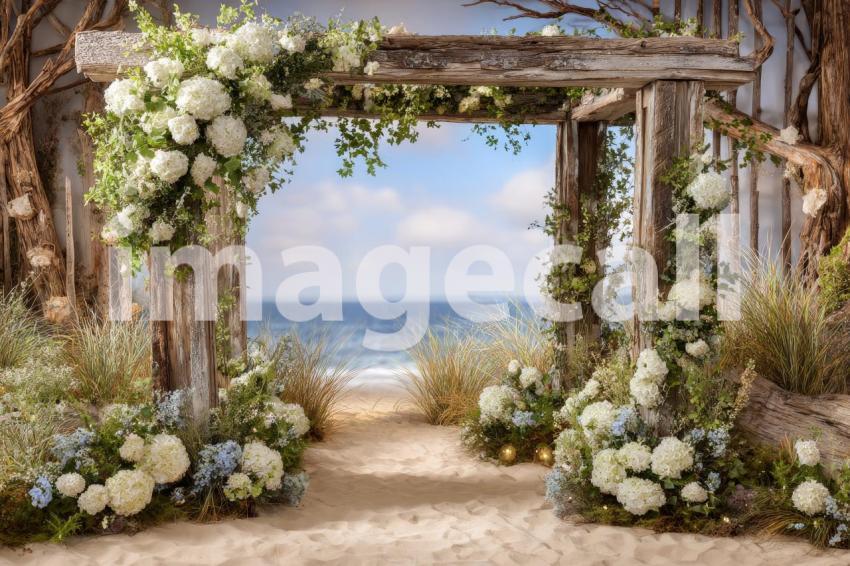 3742 Floral Arch