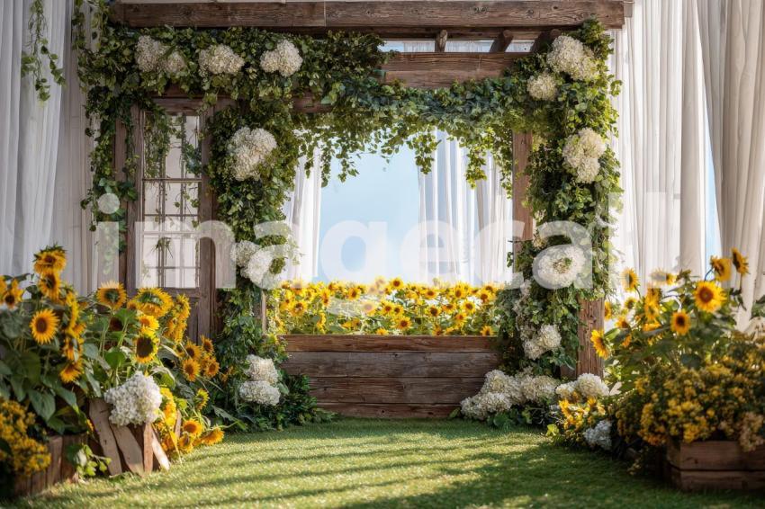 3745 Floral Arch