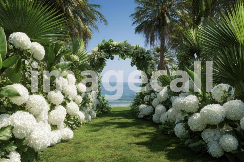 3752 Floral Arch