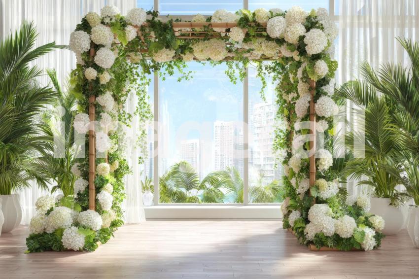 3754 Floral Arch
