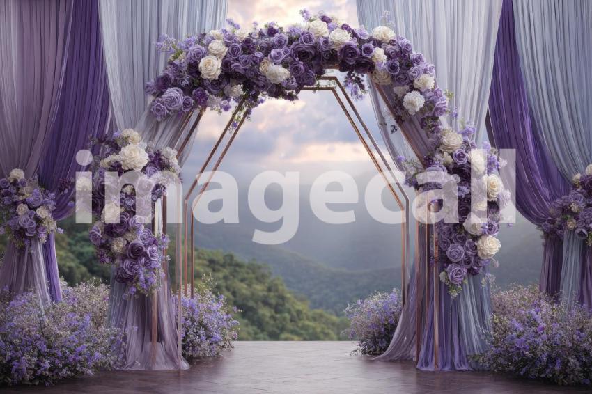 3739 Floral Arch