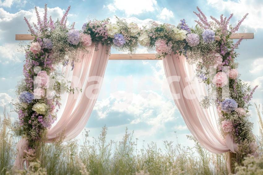 2384 Floral Arch