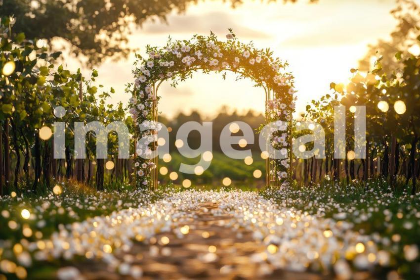 2415 Floral Arch