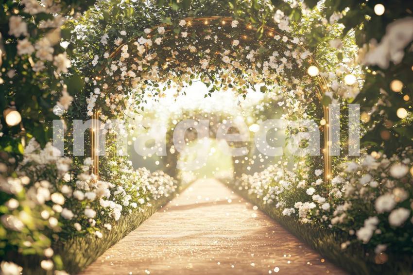 2418 Floral Arch