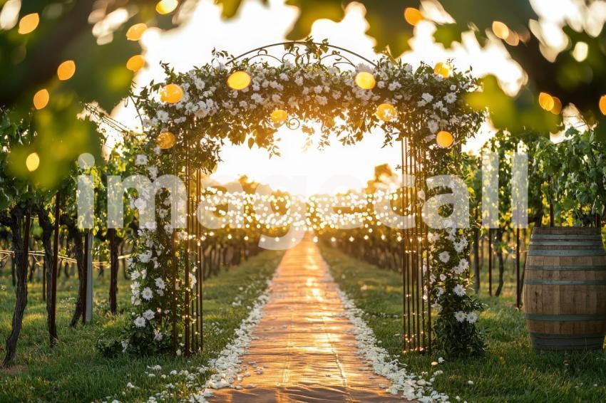 2417 Floral Arch