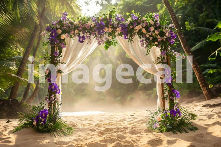 2422 Floral Arch