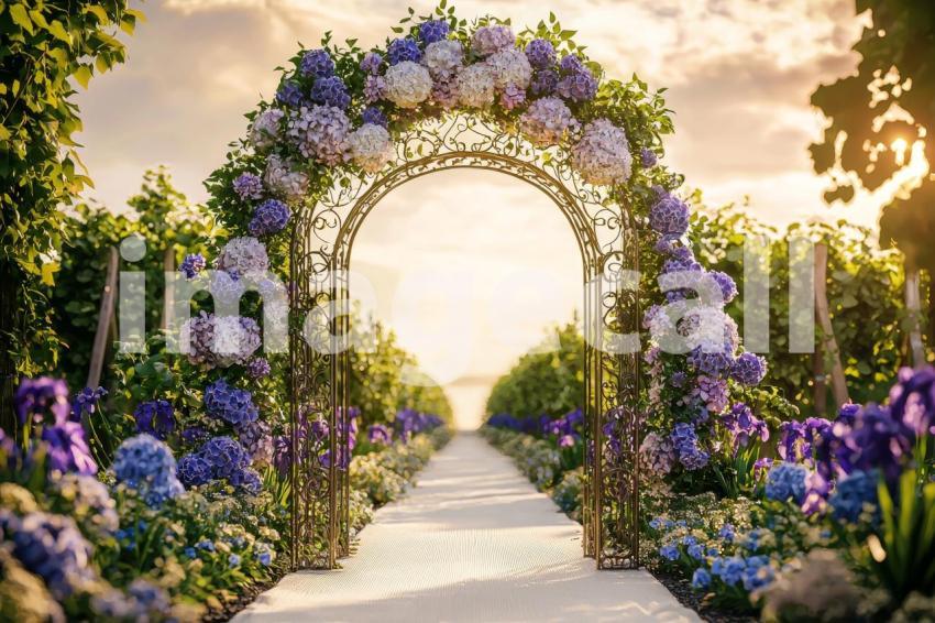 2432 Floral Arch