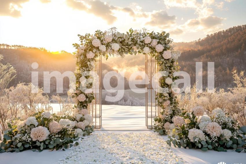2435 Floral Arch