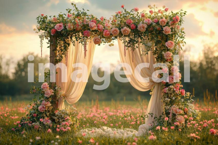 2443 Floral Arch
