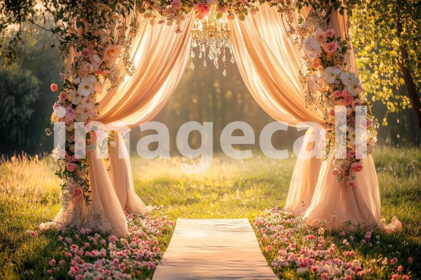 2442 Floral Arch