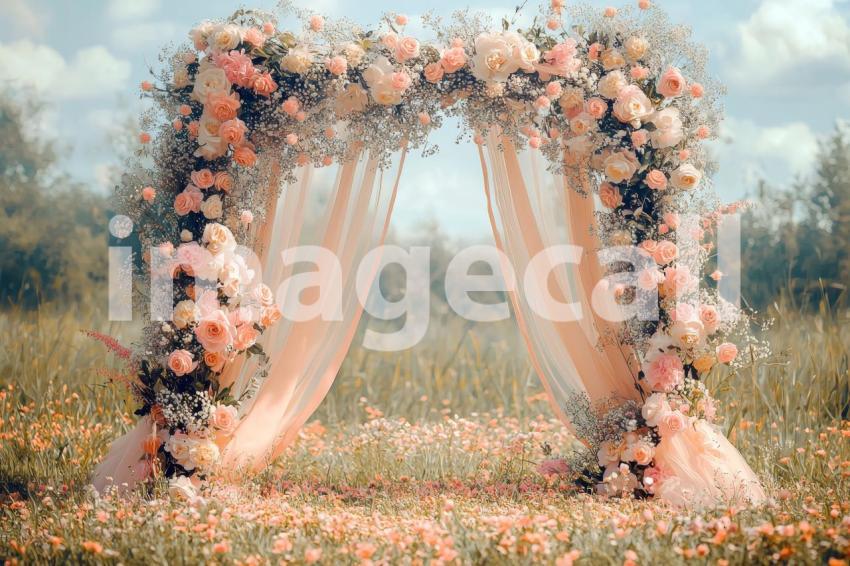 2444 Floral Arch