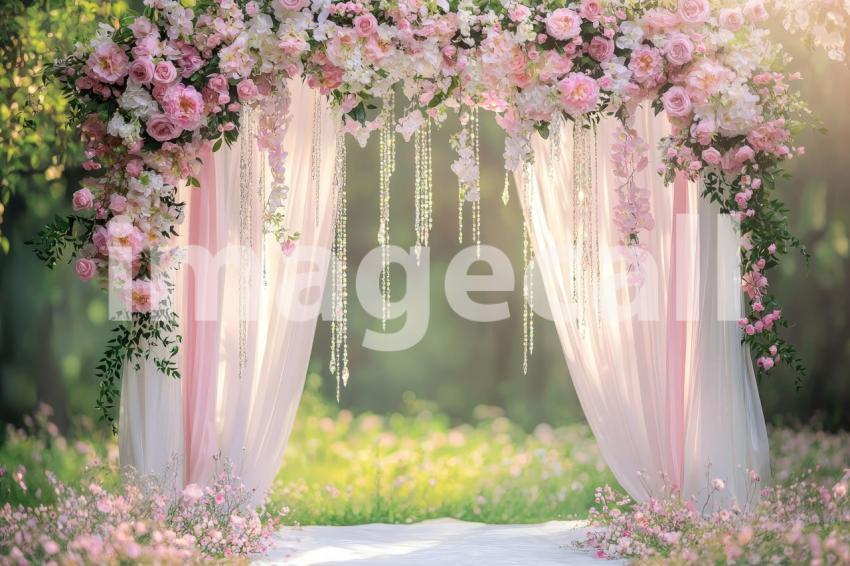 2446 Floral Arch