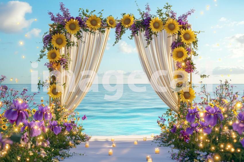 2457 Floral Arch