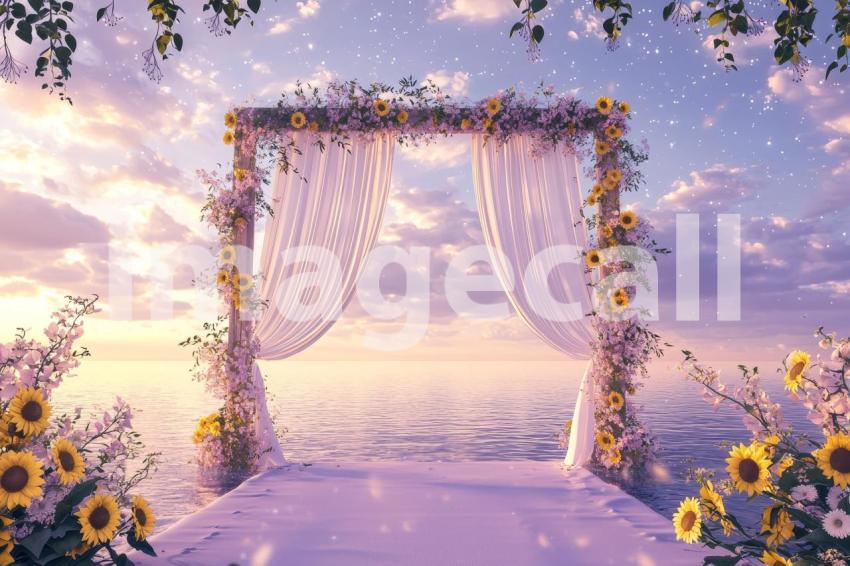 2460 Floral Arch