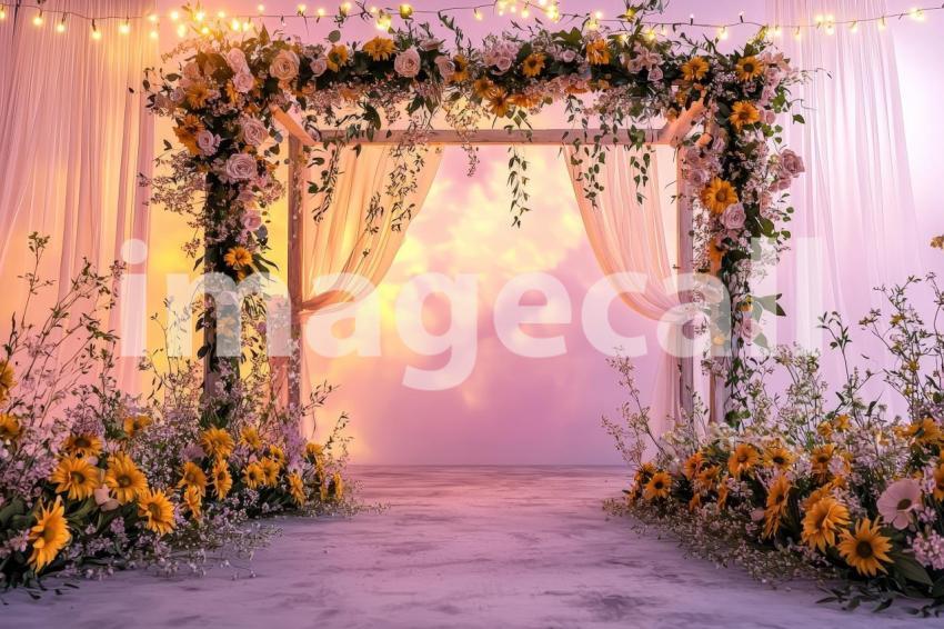 2461 Floral Arch
