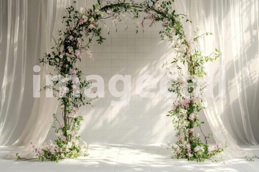 2821 Floral Arch
