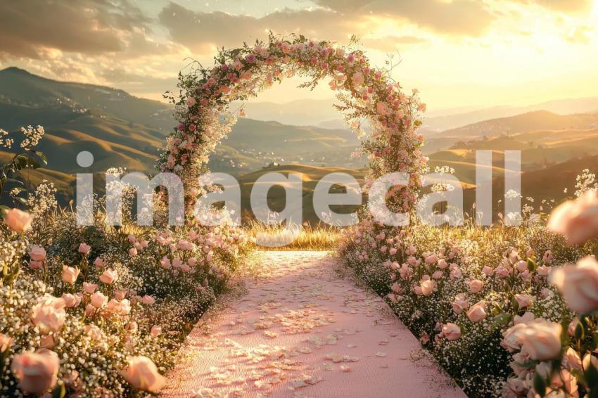 2849 Floral Arch