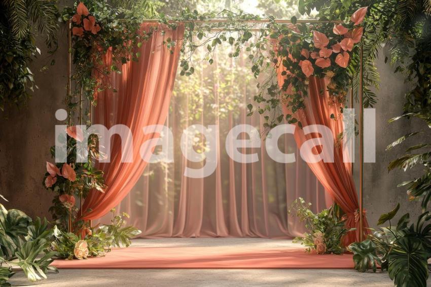 2858 Floral Arch