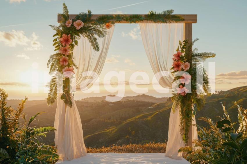 2870 Floral Arch
