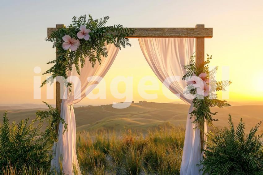 2871 Floral Arch