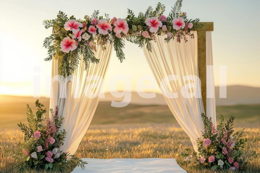 2873 Floral Arch