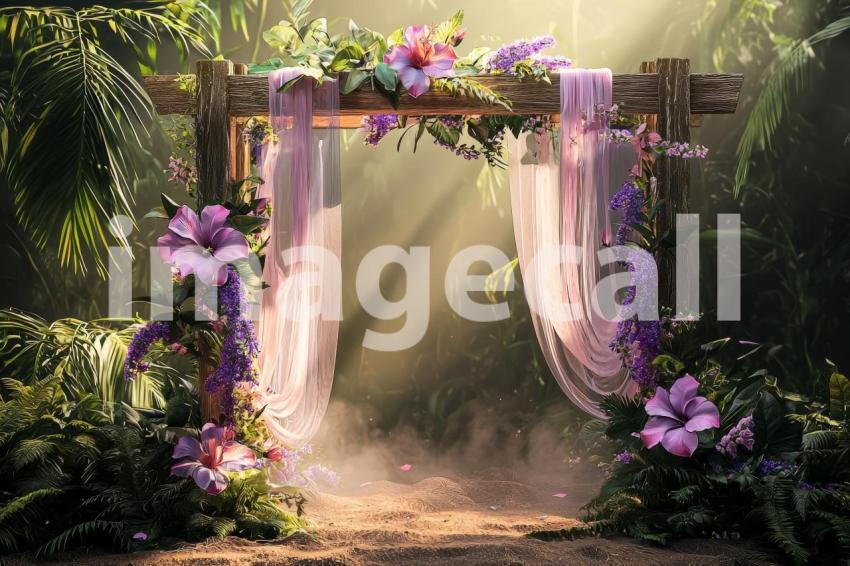 2874 Floral Arch