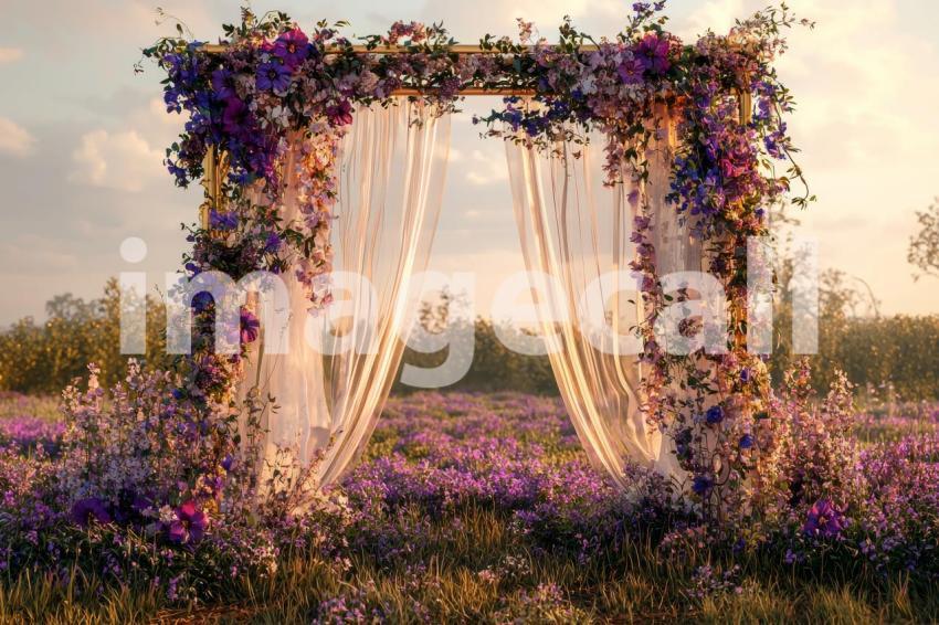 2876 Floral Arch