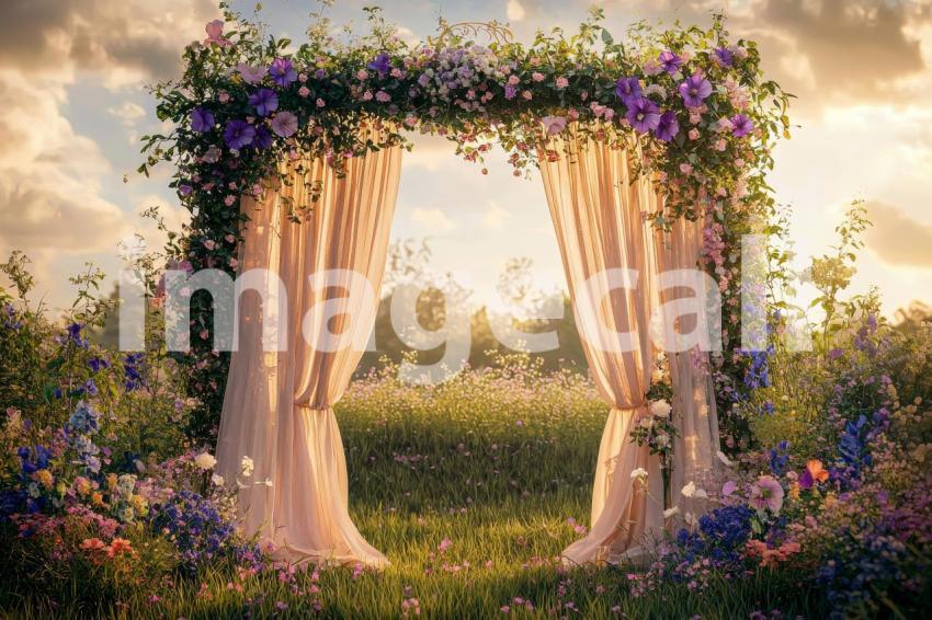 2877 Floral Arch