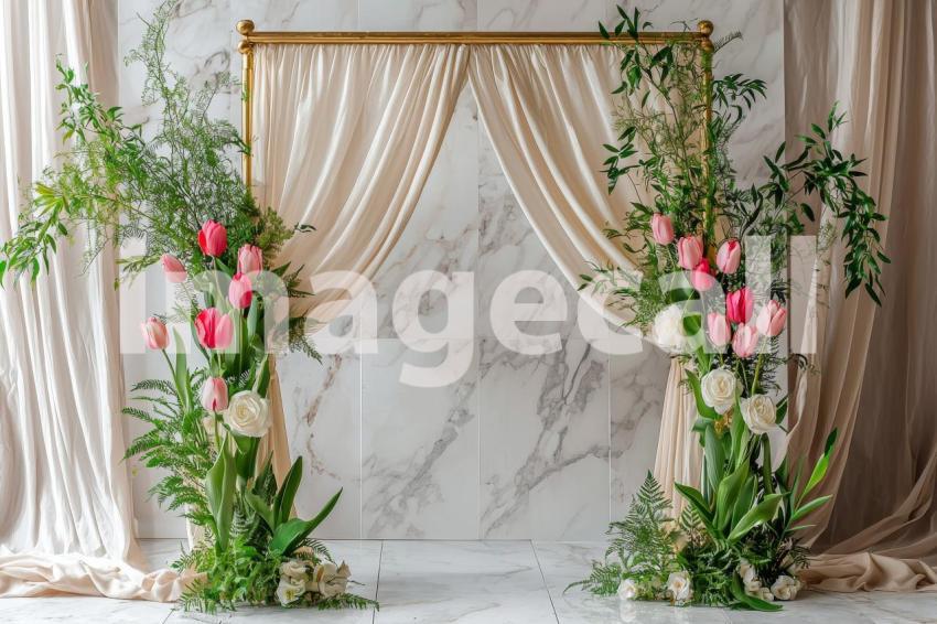 2887 Floral Arch
