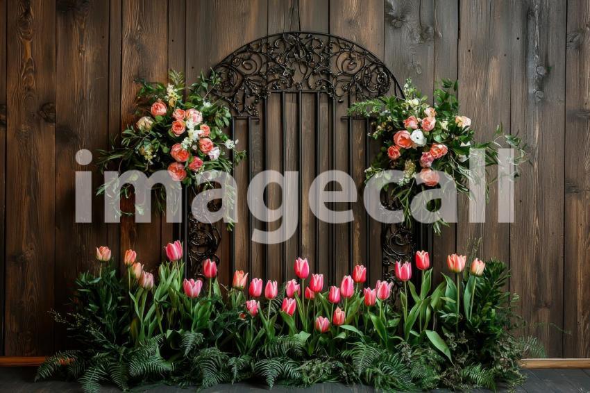 2888 Floral Arch