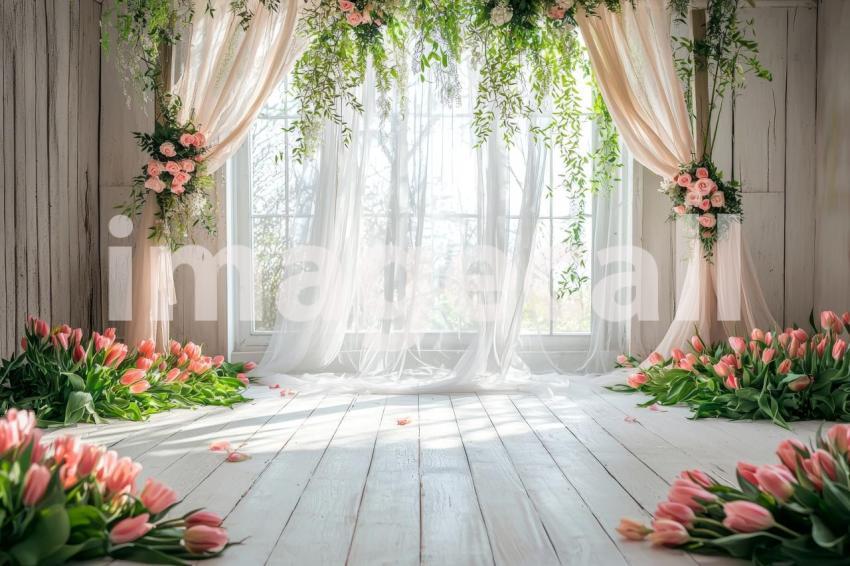2896 Floral Arch