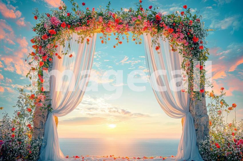 2920 Floral Arch