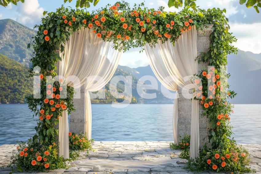 2927 Floral Arch